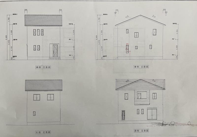 集光ビルドの外観設計図