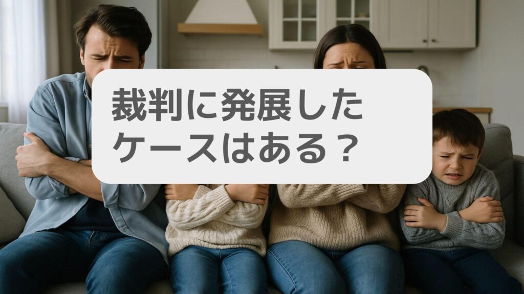 裁判に発展したケースはある?