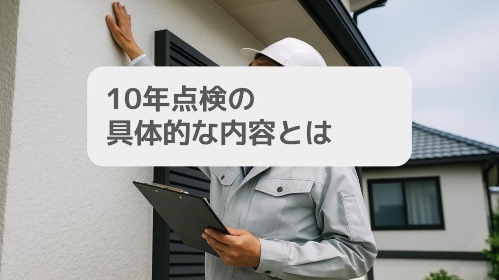 10年点検の具体的な内容とは