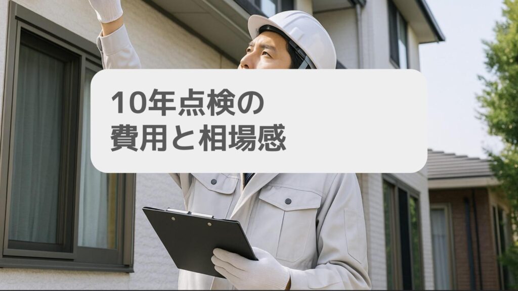 10年点検の費用と相場感