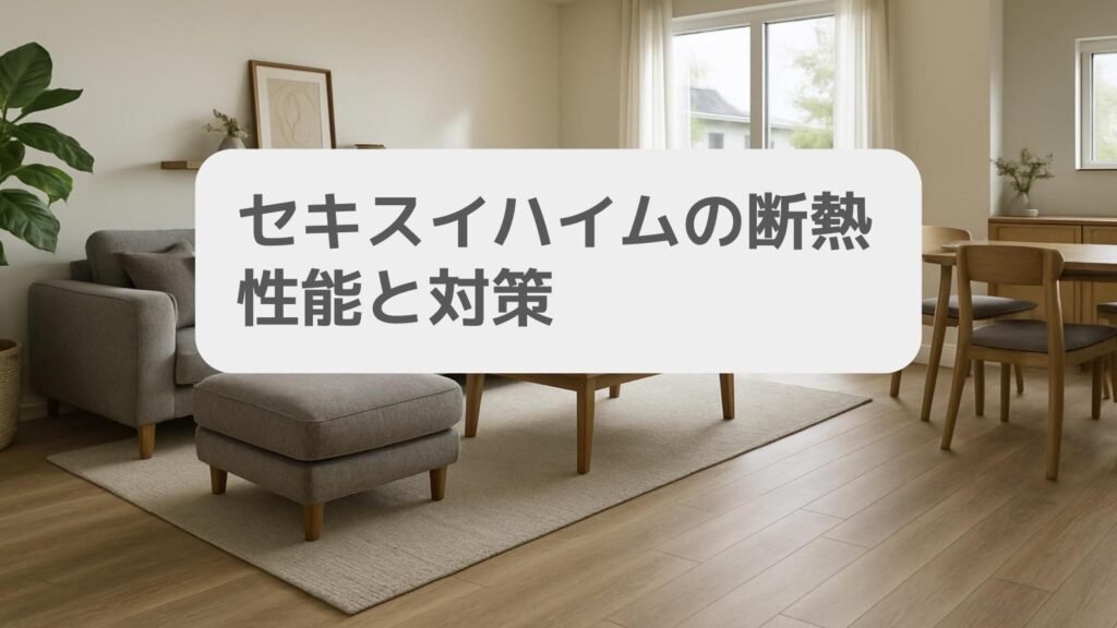 セキスイハイムの断熱性能と対策|断熱材にカビが生えたら