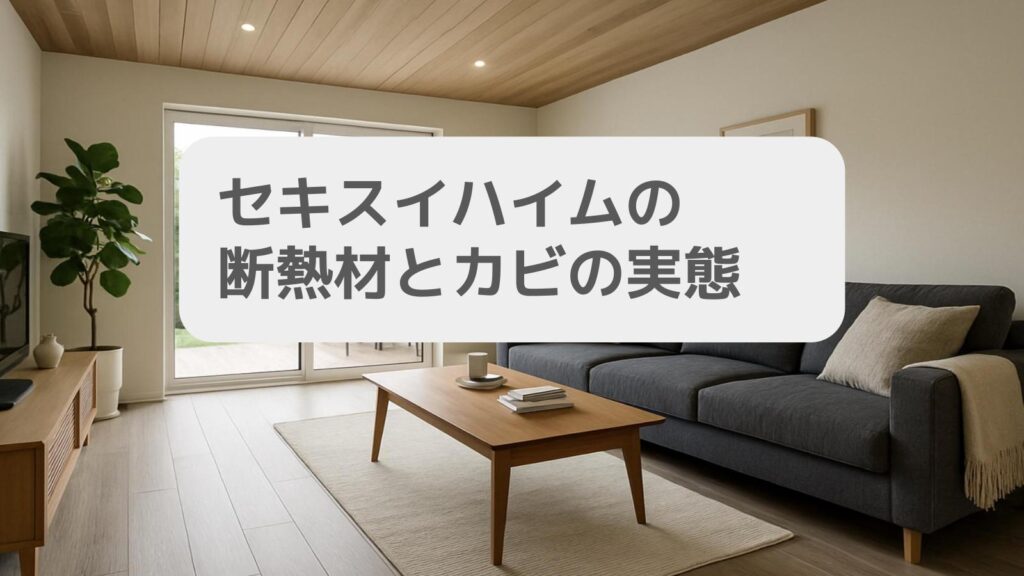 セキスイハイムの断熱材とカビの実態