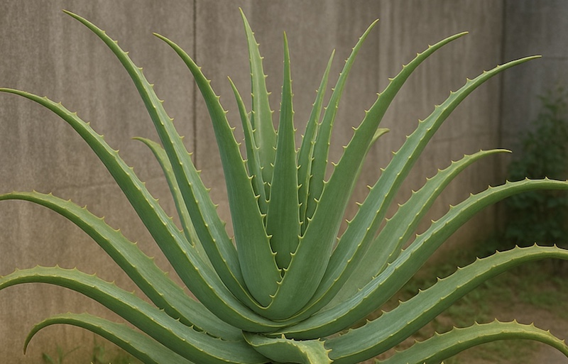 アロエを庭に植えてはいけない理由とは