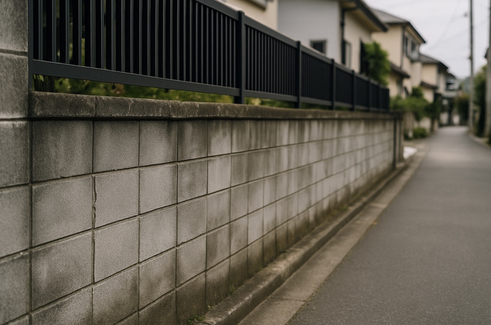 ブロック塀と防犯の関係性とは