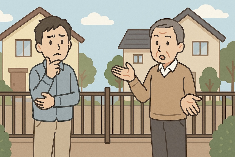 境界フェンスどちらが設置するべき?