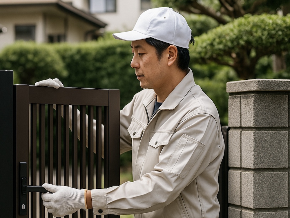 門扉の扉のみ交換をDIYでできる?