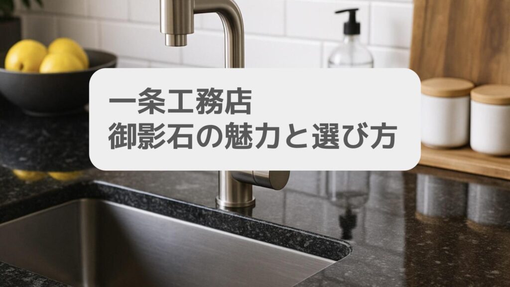 一条工務店 御影石の魅力と選び方