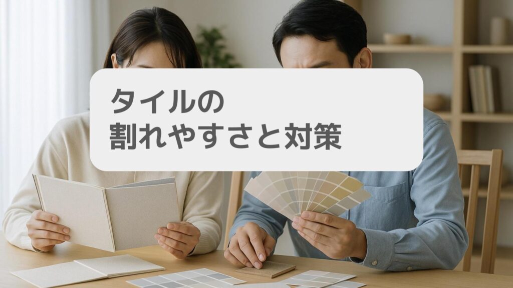 タイルの割れやすさと対策