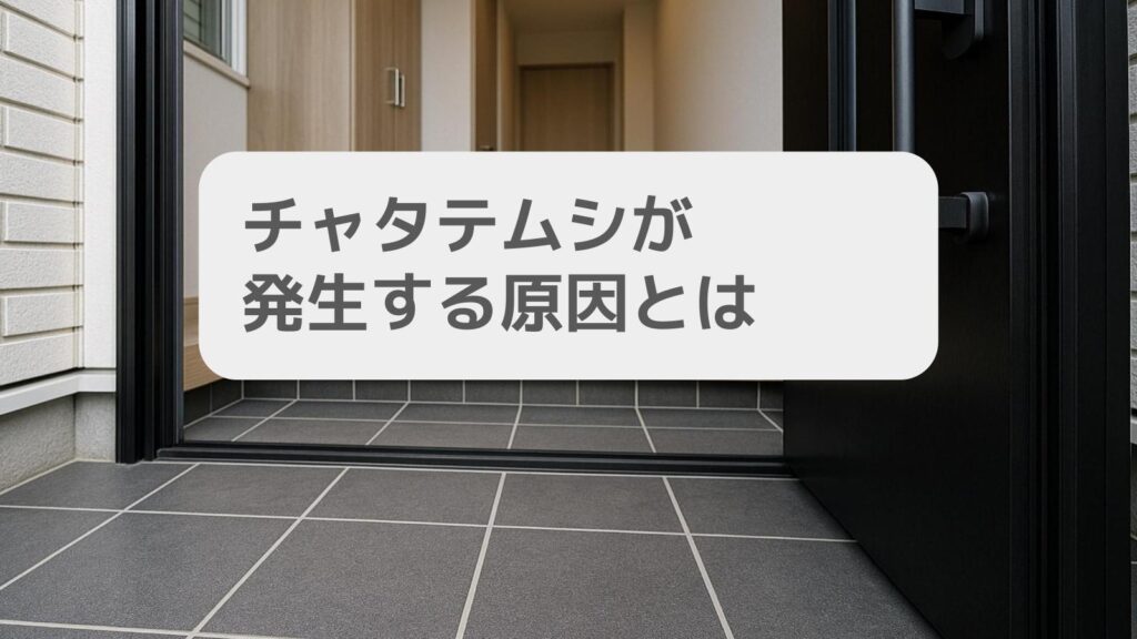 チャタテムシが発生する原因とは