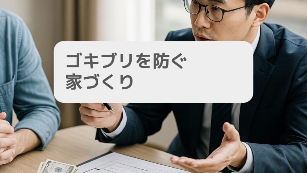 一条工務店 ゴキブリを防ぐ家づくり