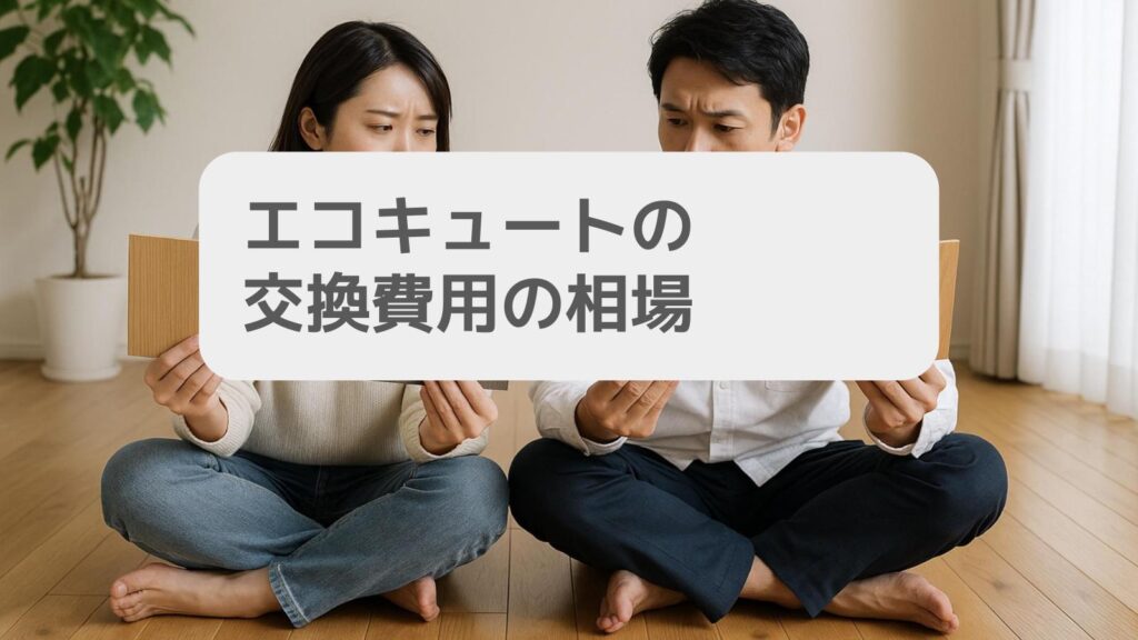 エコキュートの交換費用の相場