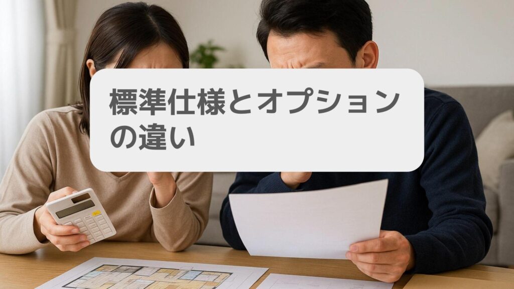 標準仕様とオプションの違い