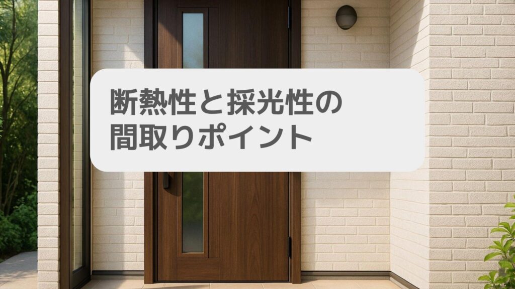 断熱性と採光性の間取りポイント