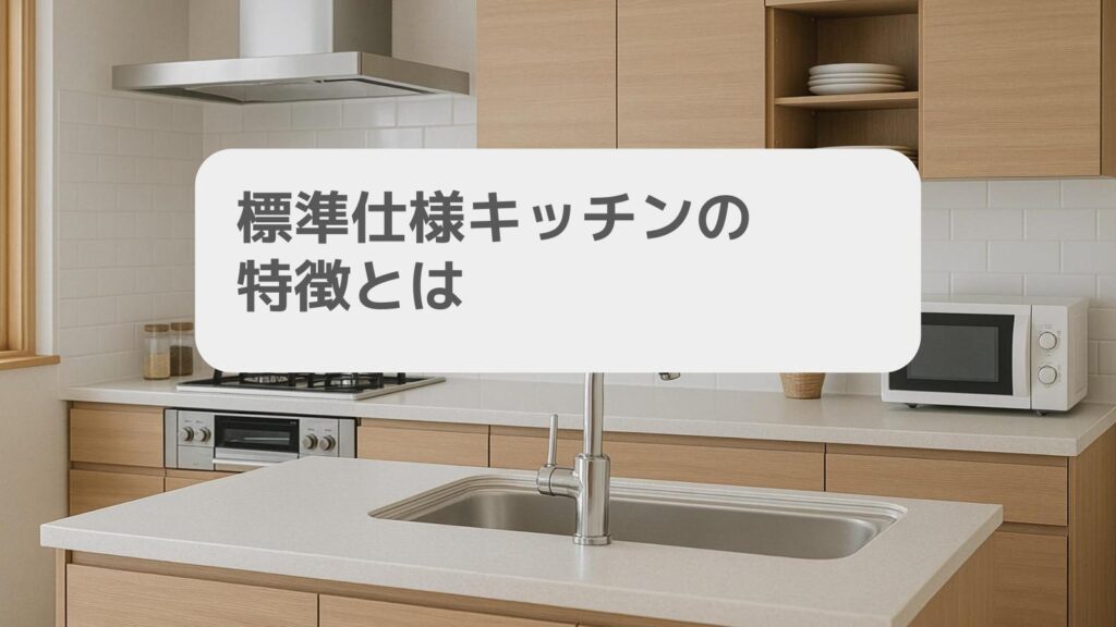 標準仕様キッチンの特徴とは