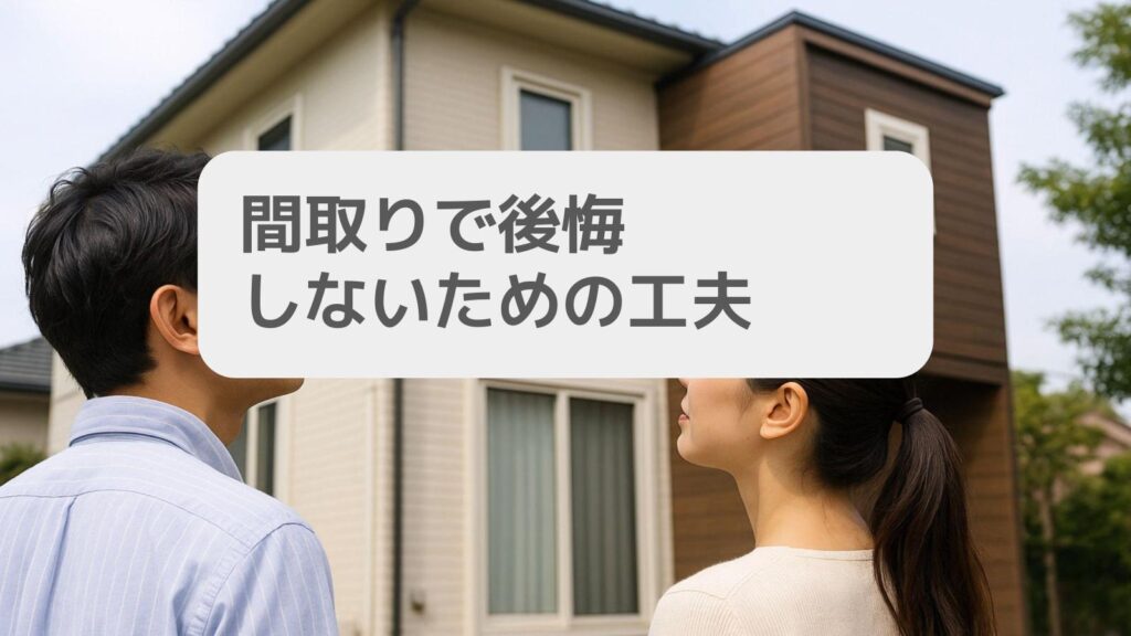 間取りで後悔しないための工夫