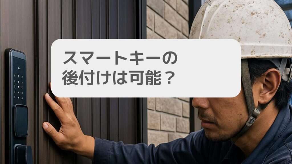 スマートキーの後付けは可能?