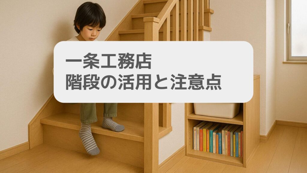 一条工務店 階段の活用と注意点