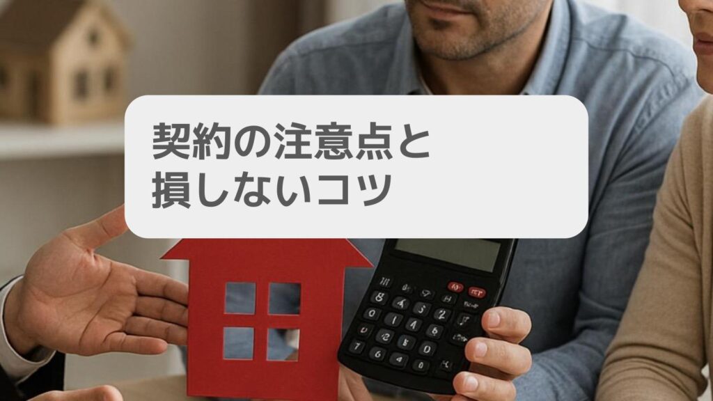 契約の注意点と損しないコツ