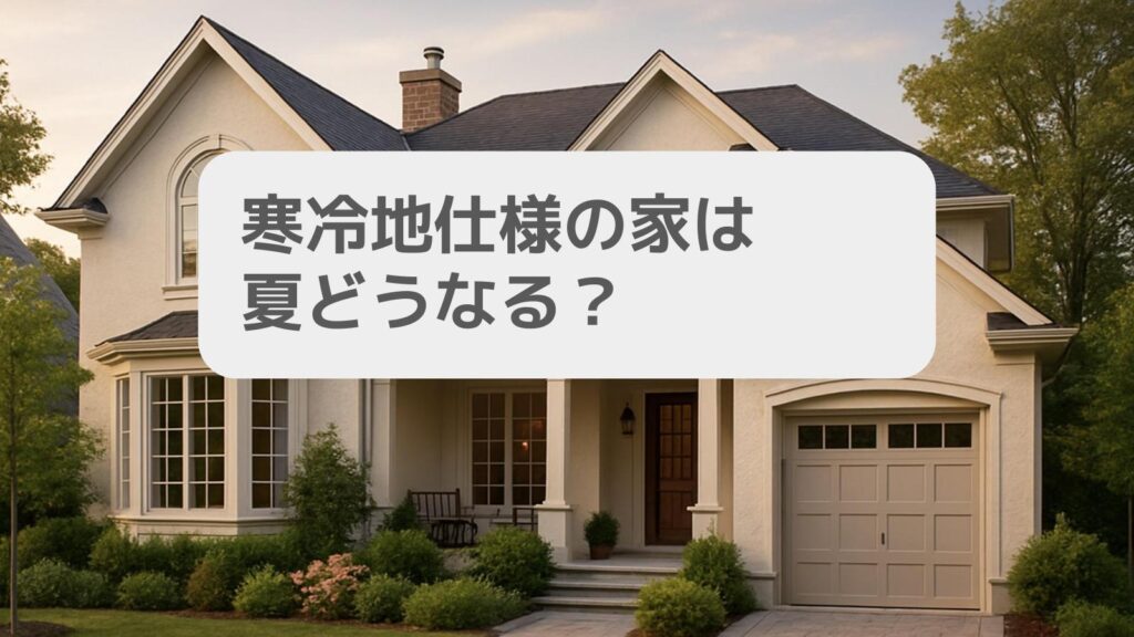 寒冷地仕様の家は夏どうなる?