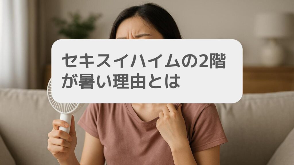セキスイハイムの2階が暑い理由とは