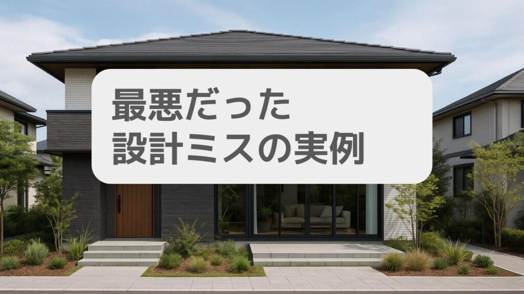 最悪だった設計ミスの実例