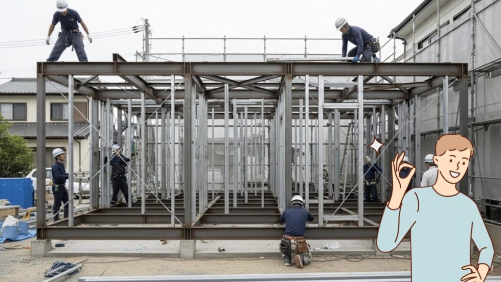 ヘーベルハウス 基礎 ヘーベルハウスはそもそも鉄骨造ですか?