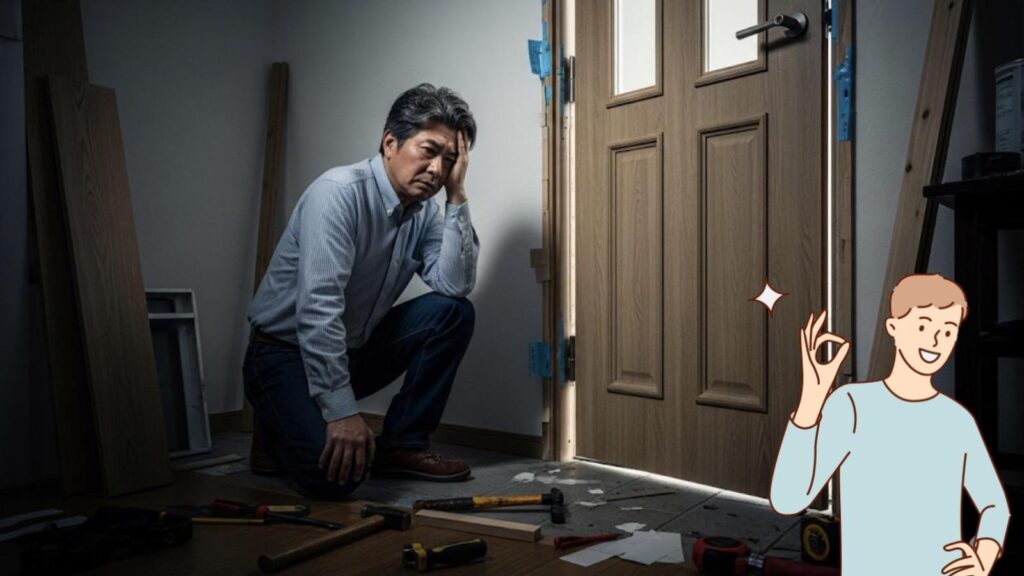 玄関ドア リフォームできない カバー工法はDIYでできるのか?