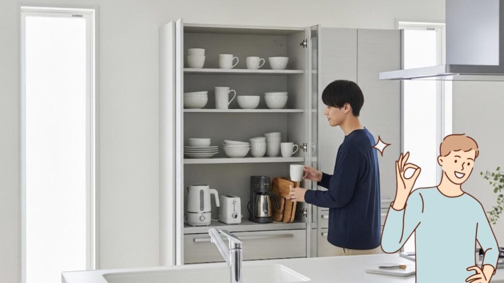 ヘーベルハウス オリジナルキッチン カップボードの必要性と選び方