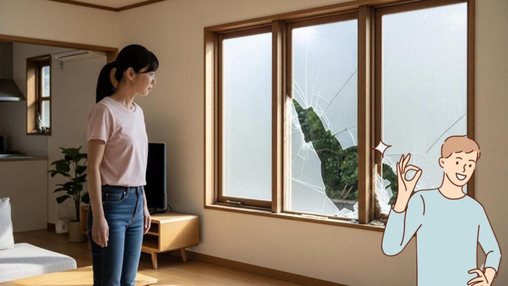 スウェーデンハウスの窓が割れると修理費用は高額?